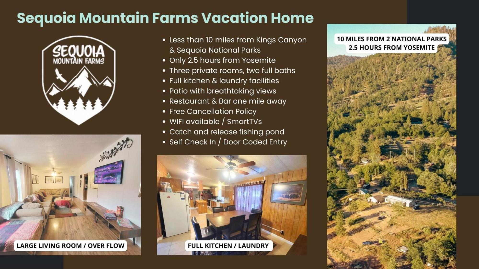 Campground At Sequoia Mountain Farms - Bring Your Own Tent Or Rv - No Bedrooms Or Beds Provided Miramonte Экстерьер фото